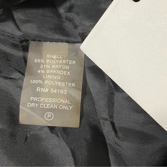 NEW  black Calvin Klein pencil skirt Size 4 - Picture 3 of 5